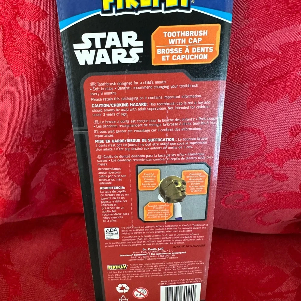 🌵 3/$15 Star Wars C3PO Toothbrush Travel Set ( see description)